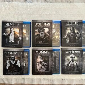 Classic Monster Movie Collection Blu-ray Set.